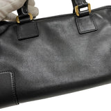 ロエベ LOEWE アマソナ28 352.30.N03 ブラック ゴールド金具 カーフ レディース ハンドバッグ ショルダーバッグ