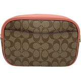 コーチ COACH ジェイミーカメラバッグ CA547 ブラウン・ピンク PVC レディース ショルダーバッグ