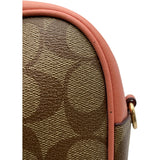 コーチ COACH ジェイミーカメラバッグ CA547 ブラウン・ピンク PVC レディース ショルダーバッグ