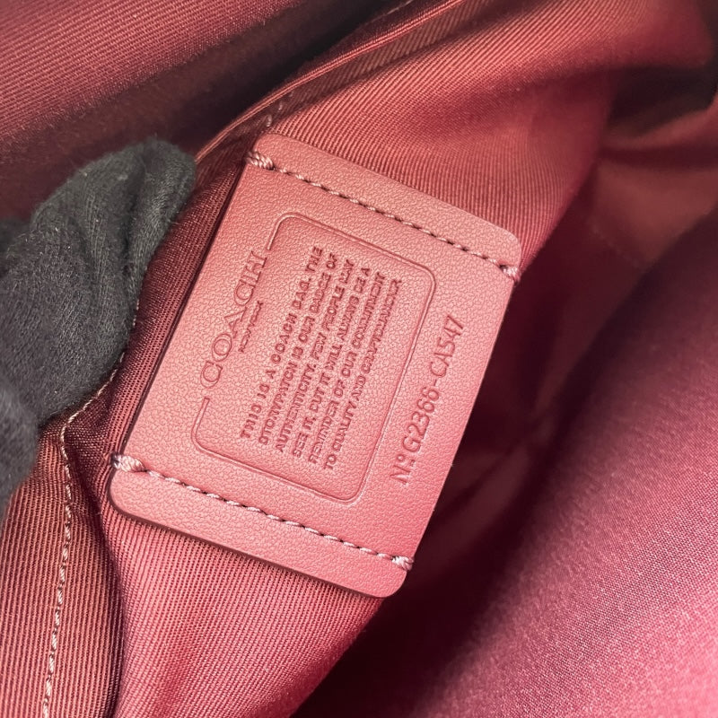 コーチ COACH ジェイミーカメラバッグ CA547 ブラウン・ピンク PVC