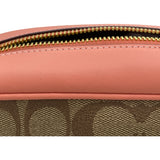 コーチ COACH ジェイミーカメラバッグ CA547 ブラウン・ピンク PVC レディース ショルダーバッグ