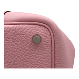 エルメス HERMES ピコタンロックPM K刻印 ローズサクラ SV金具 トリヨンクレマンス ユニセックス ハンドバッグ