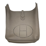 エルメス HERMES エヴリン3PM Y刻 エトゥープSV金具 トリヨン レディース ショルダーバッグ