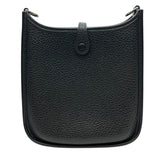 エルメス HERMES エヴリンTPM C刻印　(2018年製) ブラック　シルバー金具 トリヨンクレマンス レディース ショルダーバッグ