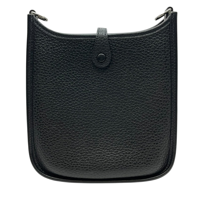 エルメス HERMES エヴリンTPM C刻印　(2018年製) ブラック　シルバー金具 トリヨンクレマンス レディース ショルダーバッグ