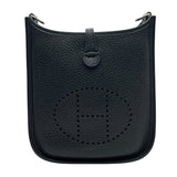 エルメス HERMES エヴリンTPM C刻印　(2018年製) ブラック　シルバー金具 トリヨンクレマンス レディース ショルダーバッグ