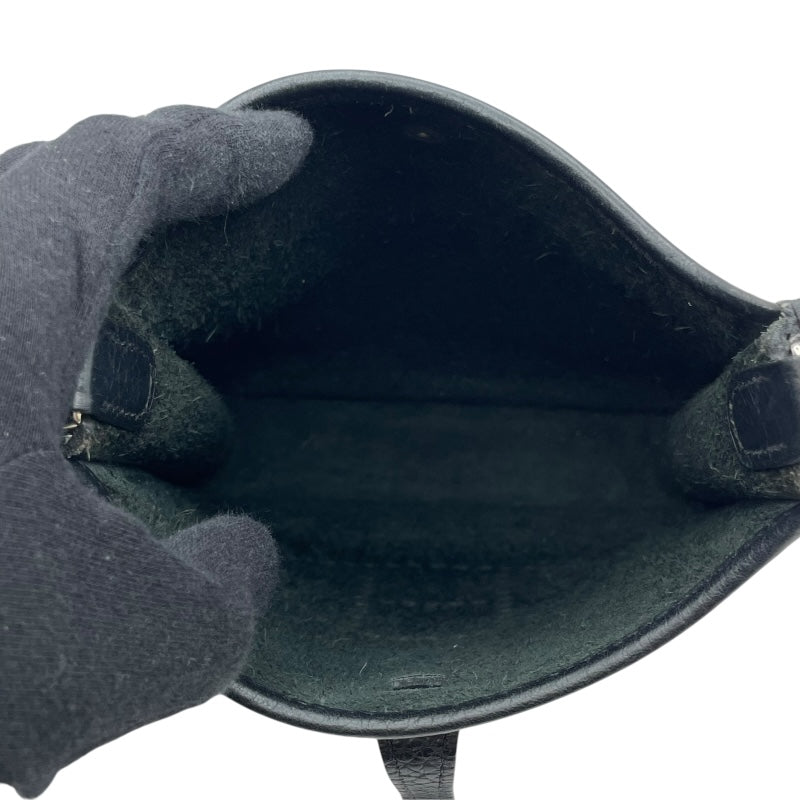 エルメス HERMES エヴリンTPM C刻印　(2018年製) ブラック　シルバー金具 トリヨンクレマンス レディース ショルダーバッグ