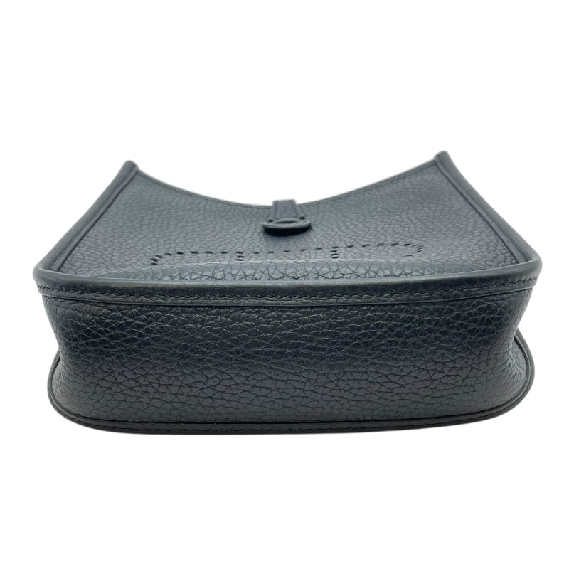 エルメス HERMES エヴリンTPM C刻印　(2018年製) ブラック　シルバー金具 トリヨンクレマンス レディース ショルダーバッグ