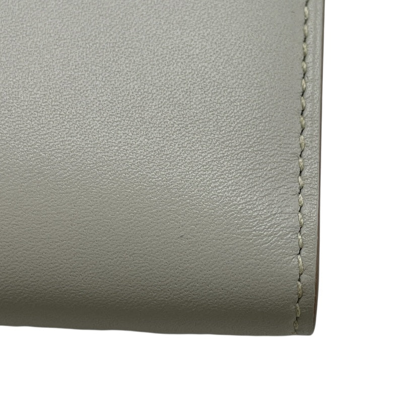 エルメス HERMES べアンクラシック X刻 グリペール・フィセル SV金具 タデラクト・リザード レディース 長財布