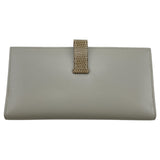 エルメス HERMES べアンクラシック X刻 グリペール・フィセル SV金具 タデラクト・リザード レディース 長財布