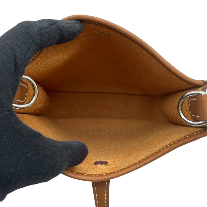エルメス HERMES エヴリンTPM W刻印　(2024年製) ゴールド　シルバー金具 トリヨンクレマンス レディース ショルダーバッグ