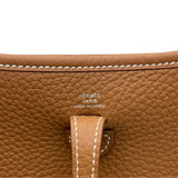 エルメス HERMES エヴリンTPM W刻印　(2024年製) ゴールド　シルバー金具 トリヨンクレマンス レディース ショルダーバッグ
