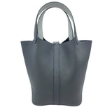 エルメス HERMES ピコタンロックPM エクラ K刻印　(2025年製) アルドワーズxグリプラチナ　シルバー金具 トリヨンクレマンス/スイフト レディース ハンドバッグ