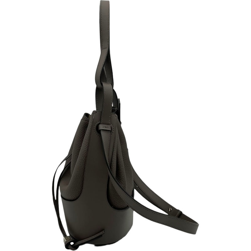 ロエベ LOEWE バルーンバッグ スモール グレージュ SV金具 レザー レディース ショルダーバッグ