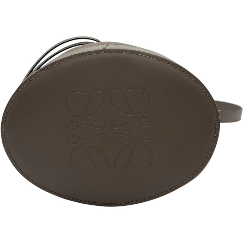 ロエベ LOEWE バルーンバッグ スモール グレージュ SV金具 レザー レディース ショルダーバッグ