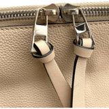 ロエベ LOEWE ゴヤバックパック ベージュ SV金具 レザー レディース リュック・デイパック