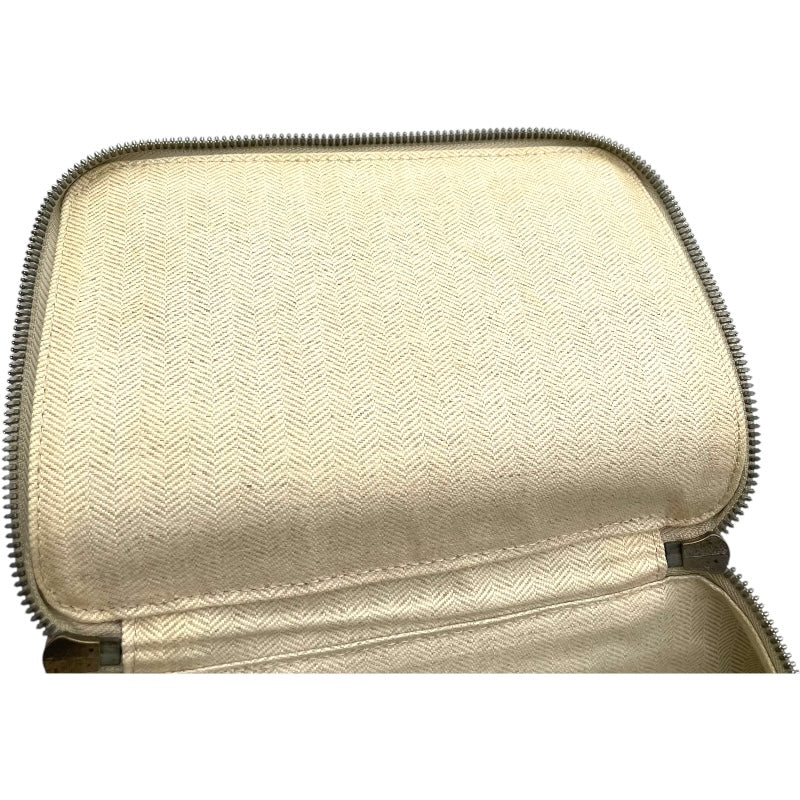 ロエベ LOEWE ゴヤバックパック ベージュ SV金具 レザー レディース リュック・デイパック