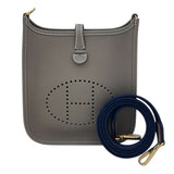 エルメス HERMES エヴリンTPM W刻印 エトゥープ GD金具 トリヨンクレマンス レディース ショルダーバッグ