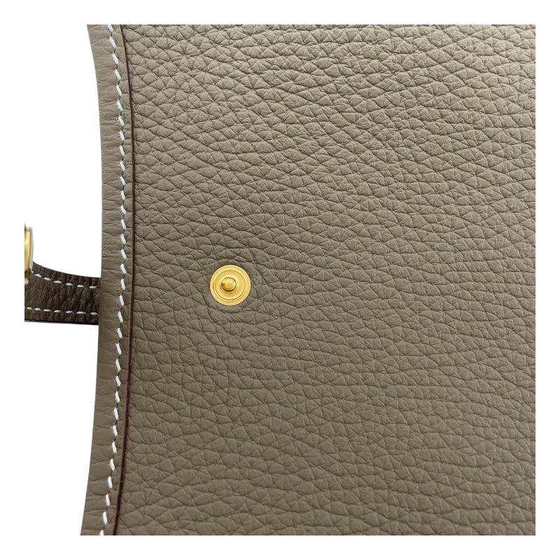 エルメス HERMES エヴリンTPM W刻印 エトゥープ GD金具 トリヨンクレマンス レディース ショルダーバッグ