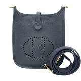 エルメス HERMES エヴリンTPM W刻印 グリミスティ GD金具 トリヨンクレマンス レディース ショルダーバッグ