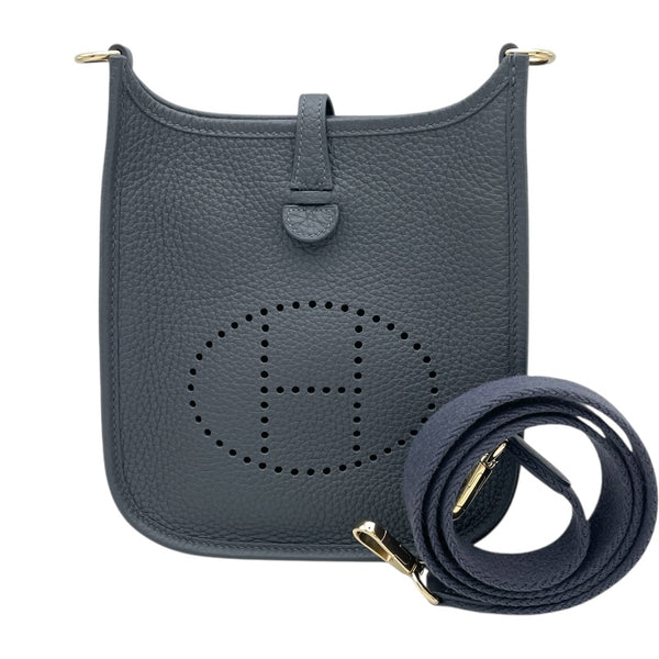 エルメス HERMES エヴリンTPM W刻印 グリミスティ GD金具 トリヨンクレマンス レディース ショルダーバッグ