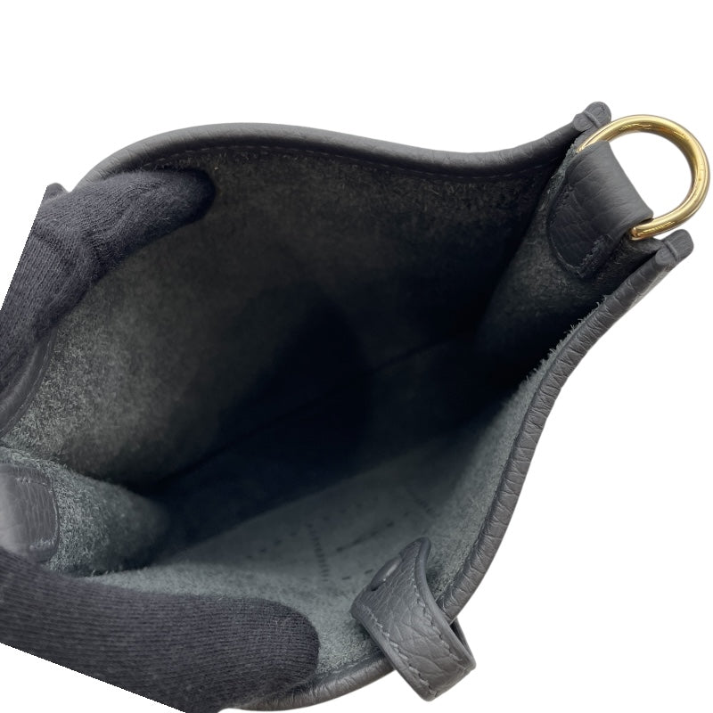 エルメス HERMES エヴリンTPM W刻印 グリミスティ GD金具 トリヨンクレマンス レディース ショルダーバッグ