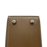 エルメス HERMES ミニケリー 外縫い W刻印　(2024年製) エトゥープ　シルバー金具 タデラクト レディース ショルダーバッグ