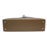 エルメス HERMES ミニケリー 外縫い W刻印　(2024年製) エトゥープ　シルバー金具 タデラクト レディース ショルダーバッグ