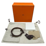 エルメス HERMES ミニケリー 外縫い W刻印　(2024年製) エトゥープ　シルバー金具 タデラクト レディース ショルダーバッグ