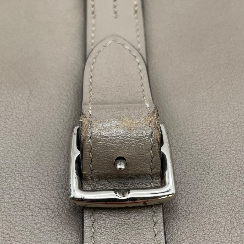 エルメス HERMES アルザン ミニ C刻 エトゥープ SV金具 スイフト レディース ハンドバッグ