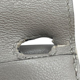 エルメス HERMES アルザン ミニ C刻 エトゥープ SV金具 スイフト レディース ハンドバッグ