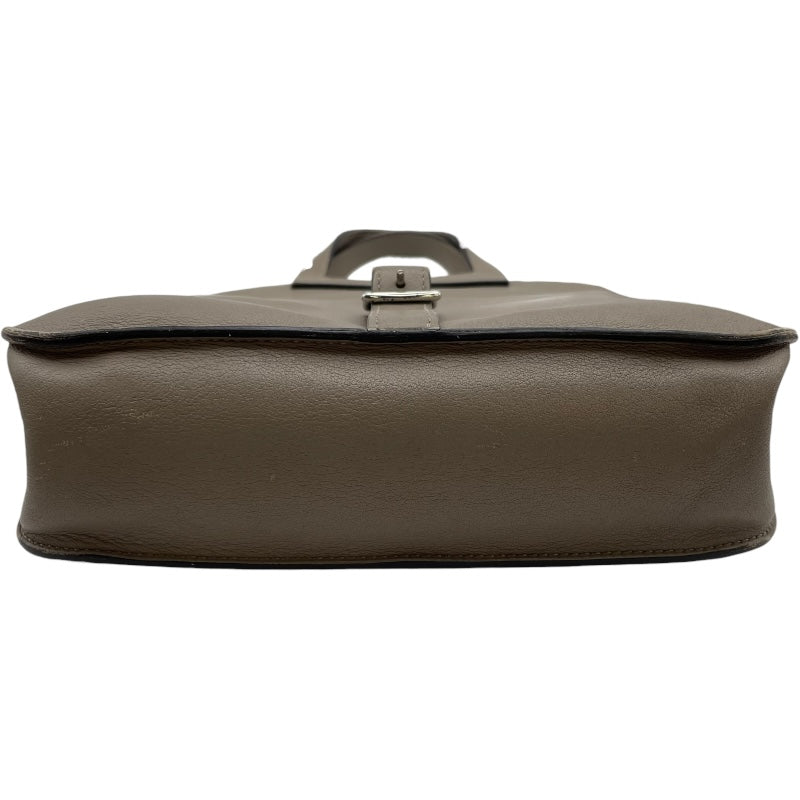 エルメス HERMES アルザン ミニ C刻 エトゥープ SV金具 スイフト レディース ハンドバッグ