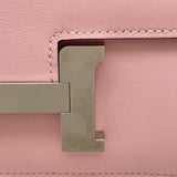 エルメス HERMES コンスタンス3 ミニ W刻 ローズサクラ SV金具 スイフト レディース ショルダーバッグ