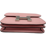 エルメス HERMES コンスタンス3 ミニ W刻 ローズサクラ SV金具 スイフト レディース ショルダーバッグ