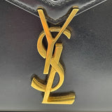 サンローラン SAINT LAURENT カサンドラトップハンド 578000 ブラック レザー レディース ハンドバッグ