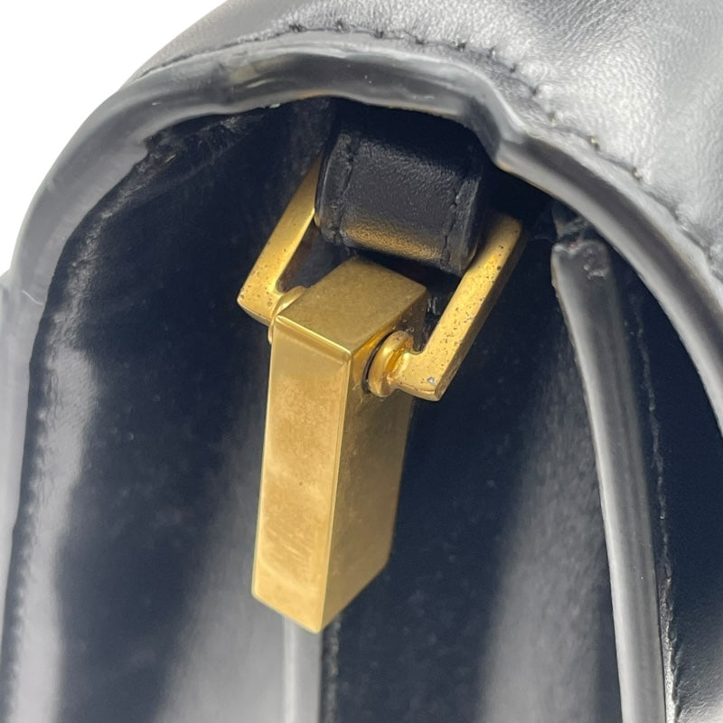 サンローラン SAINT LAURENT カサンドラトップハンド 578000 ブラック レザー レディース ハンドバッグ