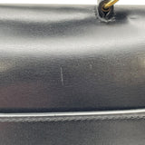 サンローラン SAINT LAURENT カサンドラトップハンド 578000 ブラック レザー レディース ハンドバッグ