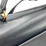 サンローラン SAINT LAURENT カサンドラトップハンド 578000 ブラック レザー レディース ハンドバッグ