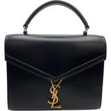 サンローラン SAINT LAURENT カサンドラトップハンド 578000 ブラック レザー レディース ハンドバッグ