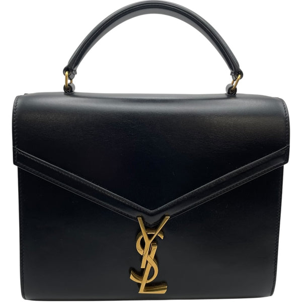 サンローラン SAINT LAURENT カサンドラトップハンド 578000 ブラック レザー レディース ハンドバッグ