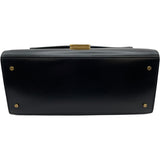 サンローラン SAINT LAURENT カサンドラトップハンド 578000 ブラック レザー レディース ハンドバッグ