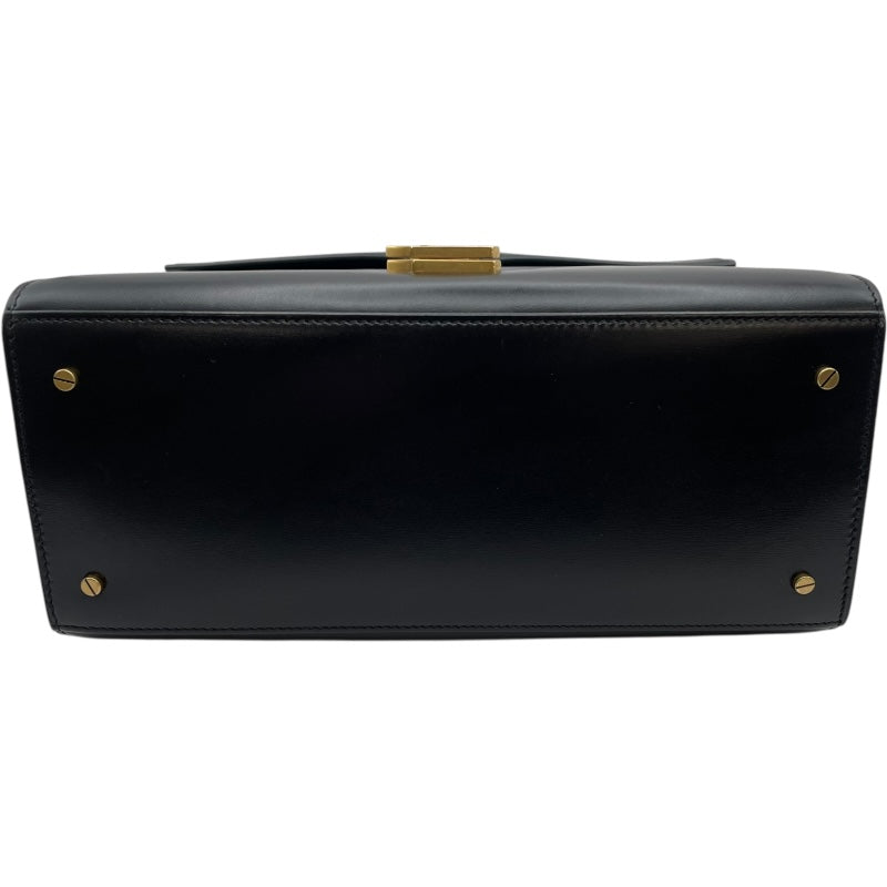サンローラン SAINT LAURENT カサンドラトップハンド 578000 ブラック レザー レディース ハンドバッグ