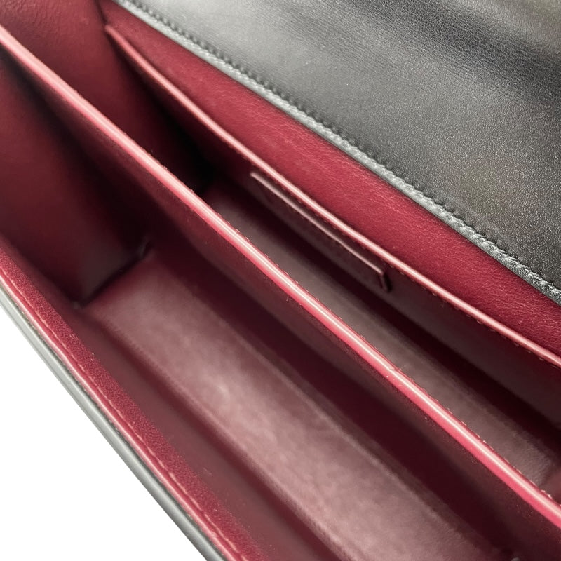 サンローラン SAINT LAURENT カサンドラトップハンド 578000 ブラック レザー レディース ハンドバッグ