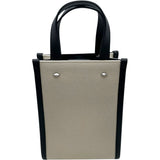 ジミーチュウ JIMMY CHOO 2WAY ショルダーバッグ ホワイト・ブラック キャンバス・レザー レディース ショルダーバッグ