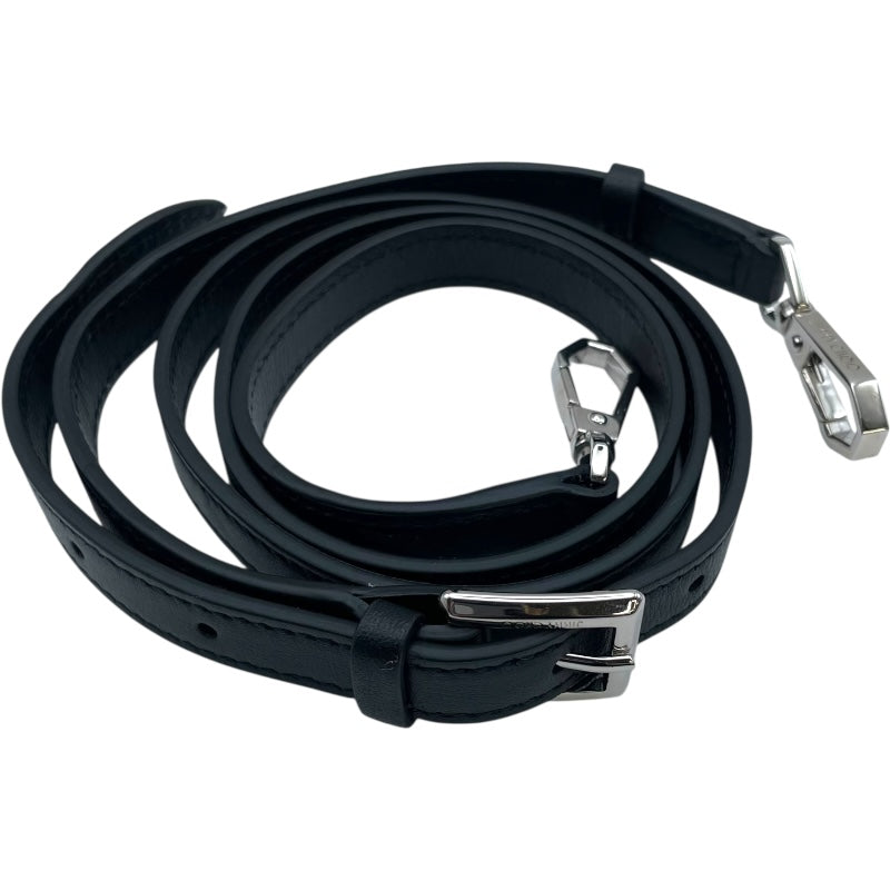 ジミーチュウ JIMMY CHOO 2WAY ショルダーバッグ ホワイト・ブラック キャンバス・レザー レディース ショルダーバッグ