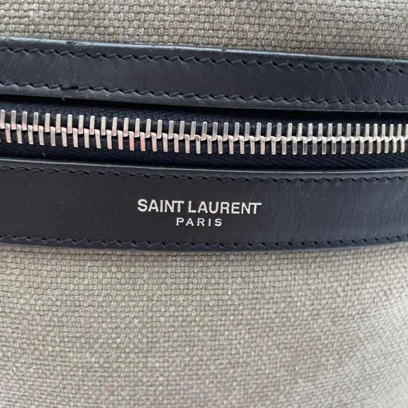 サンローラン SAINT LAURENT ショルダーバッグ カーキ キャンバス メンズ ショルダーバッグ