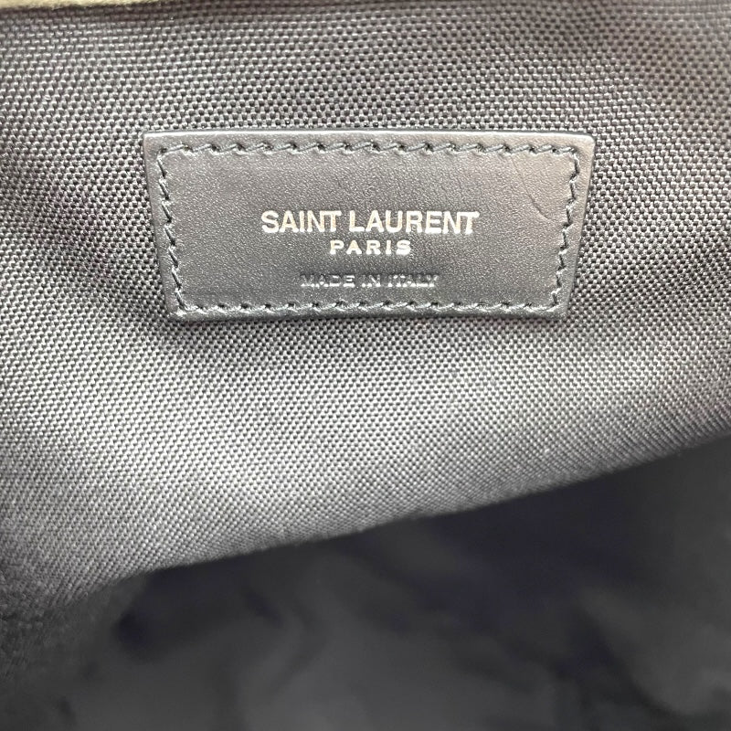 サンローラン SAINT LAURENT ショルダーバッグ カーキ キャンバス メンズ ショルダーバッグ