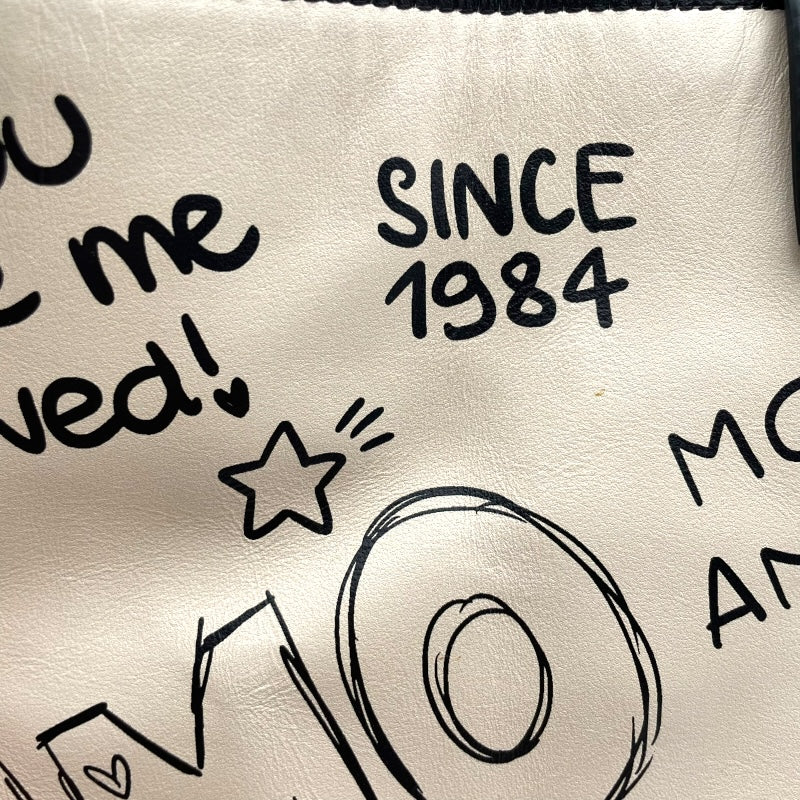 ドルチェ＆ガッバーナ Dolce & Gabbana トートバッグ ベージュ/ブラック レザー レディース トートバッグ