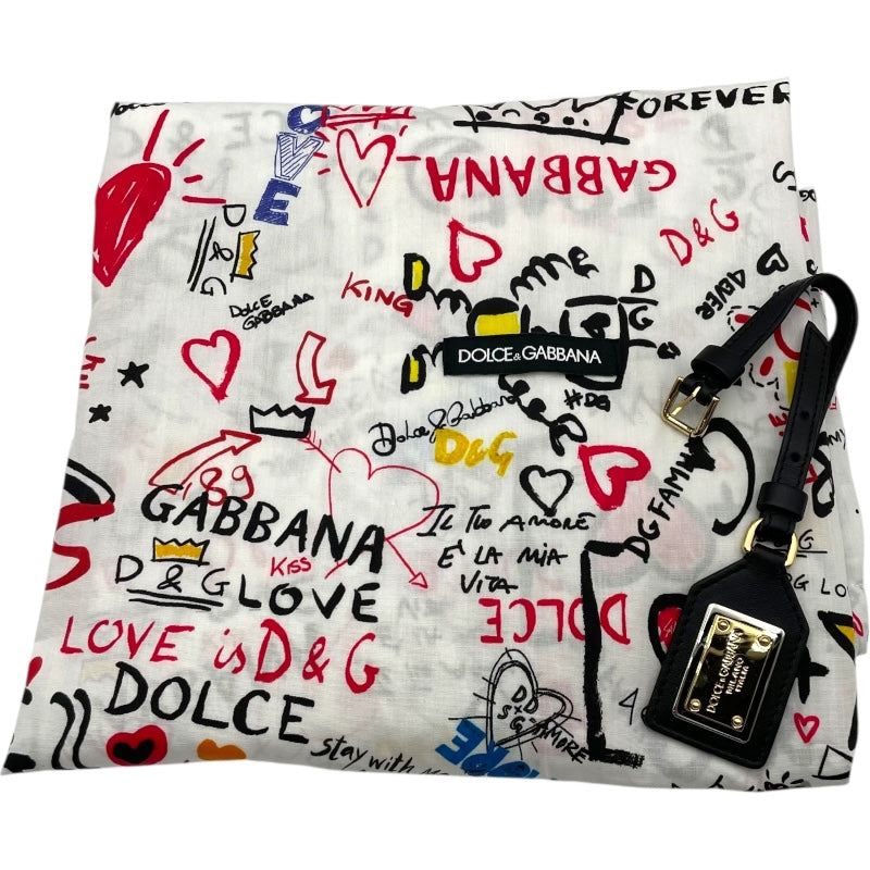 ドルチェ＆ガッバーナ Dolce & Gabbana トートバッグ ベージュ/ブラック レザー レディース トートバッグ