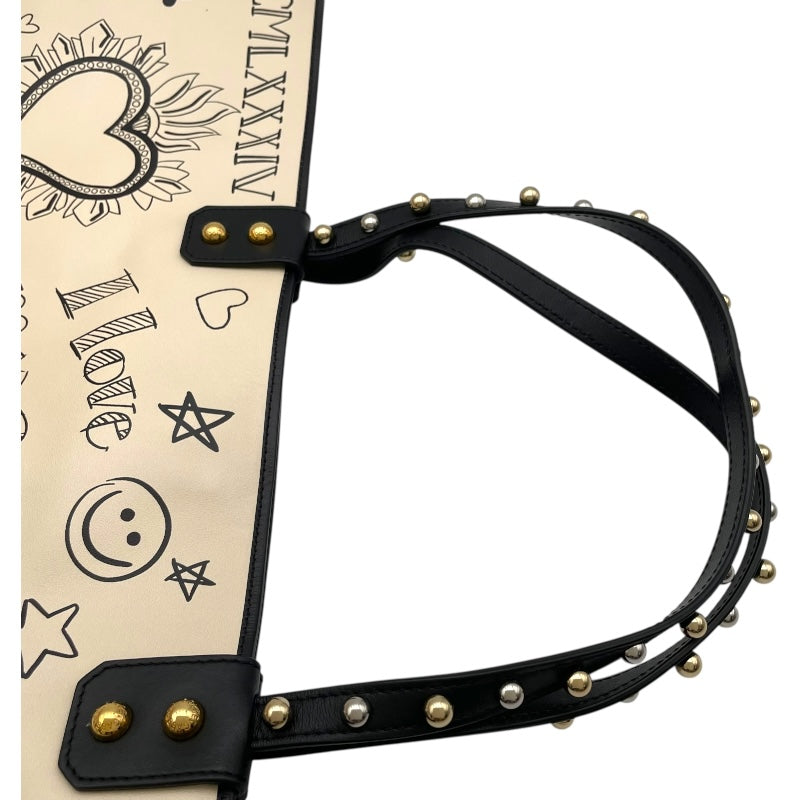 ドルチェ＆ガッバーナ Dolce & Gabbana トートバッグ ベージュ/ブラック レザー レディース トートバッグ